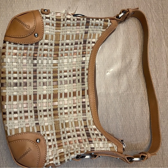 The Sak, fabric weave and leather purse, extra clean condition. - Picture 8 of 13